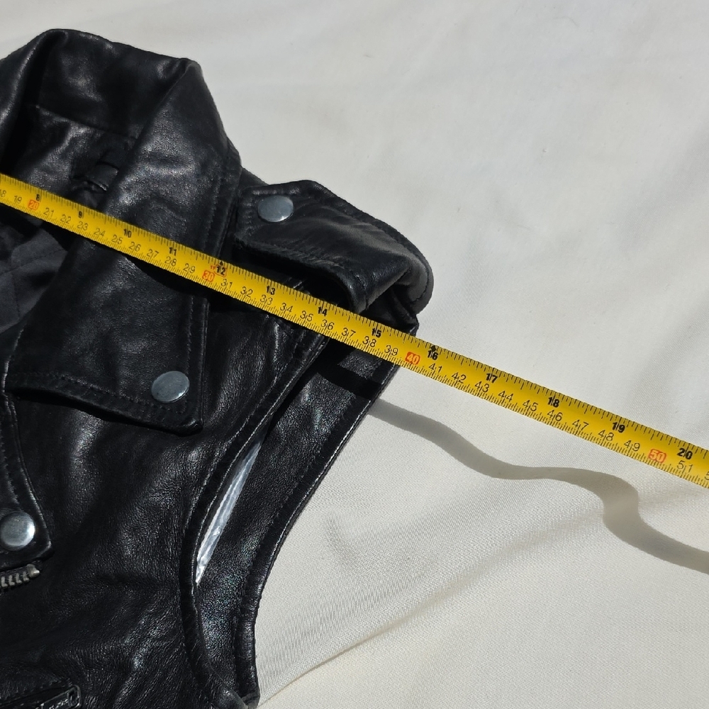 BLK DNM Black Leather Jacket - Picture 11 of 16